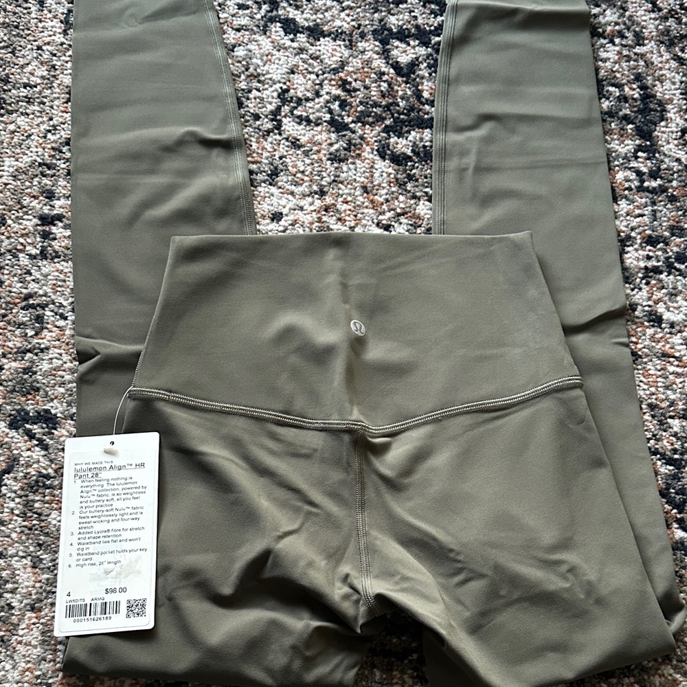 Lululemon Align Leggings HR - Picture 1 of 3